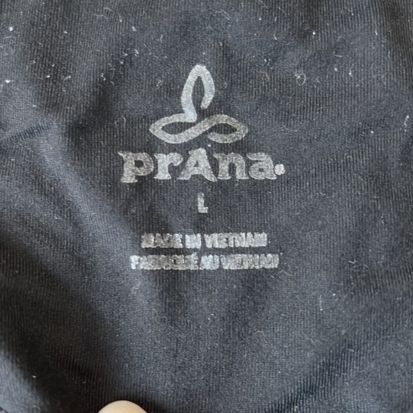 Prana black Capris Womens Large - Picture 3 of 5